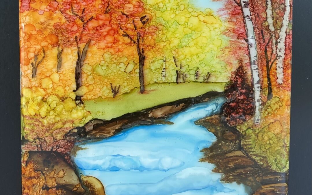 Autumn Splendor Alcohol Inks