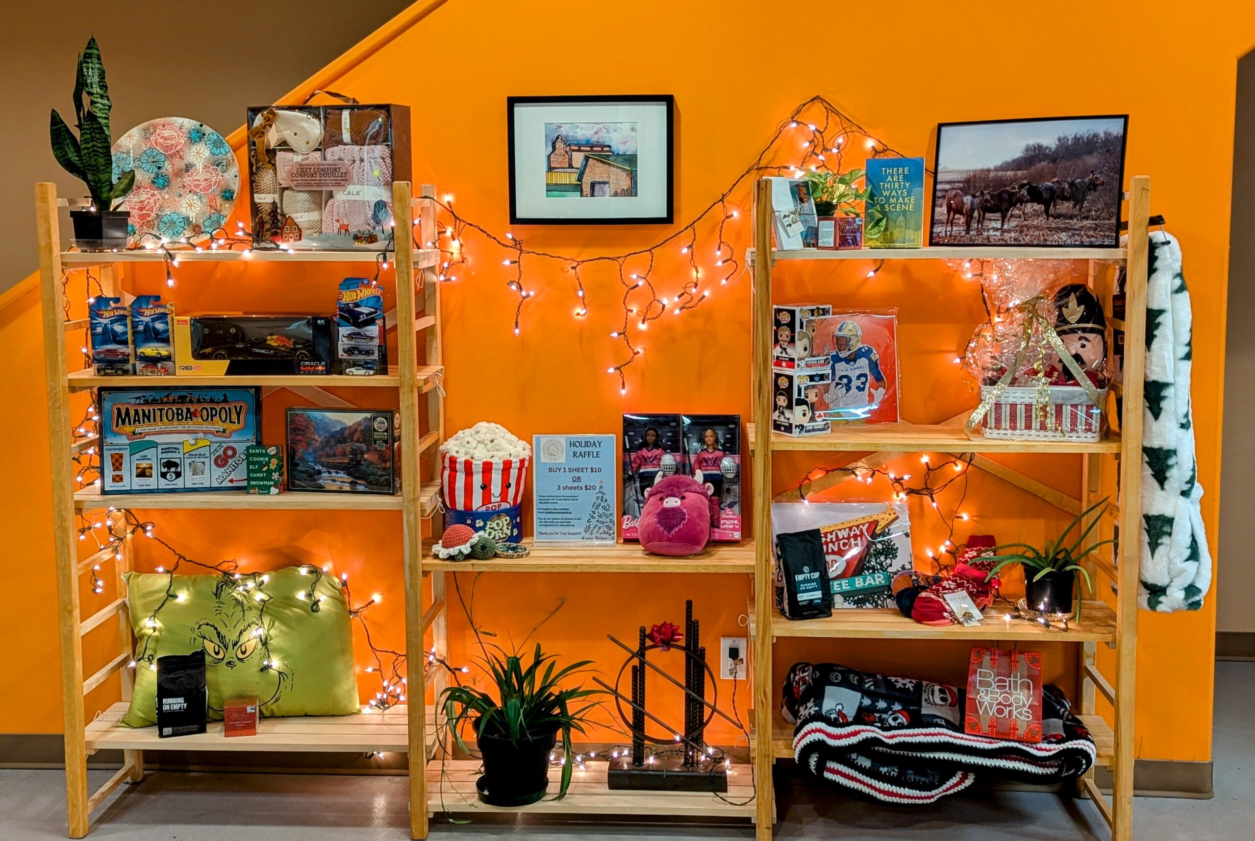 BMAC HOLIDAY RAFFLE PRIZE PACKS